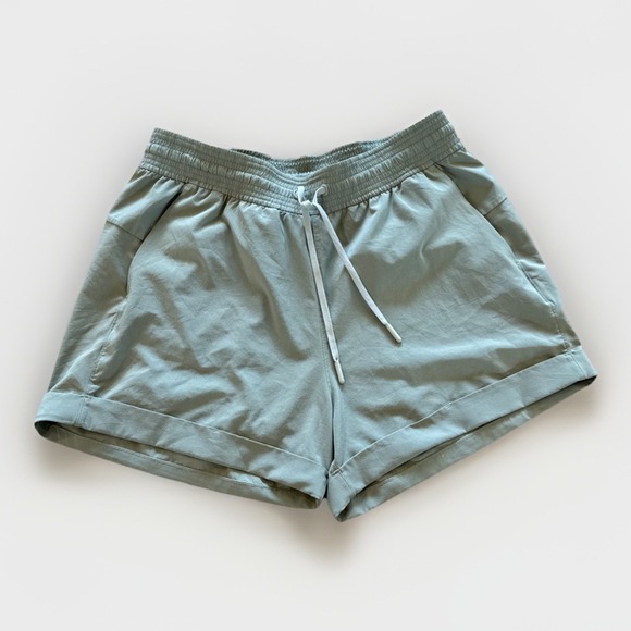 lululemon athletica Pants - Lululemon Spring Break Away Short 4-way Stretch‎ 3" W7ASHS Women's 8 Moss Green